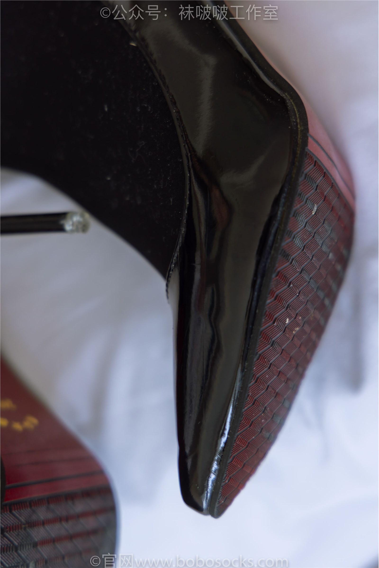 NO.090 Sweet Pea - high heels, thick black silk(49)